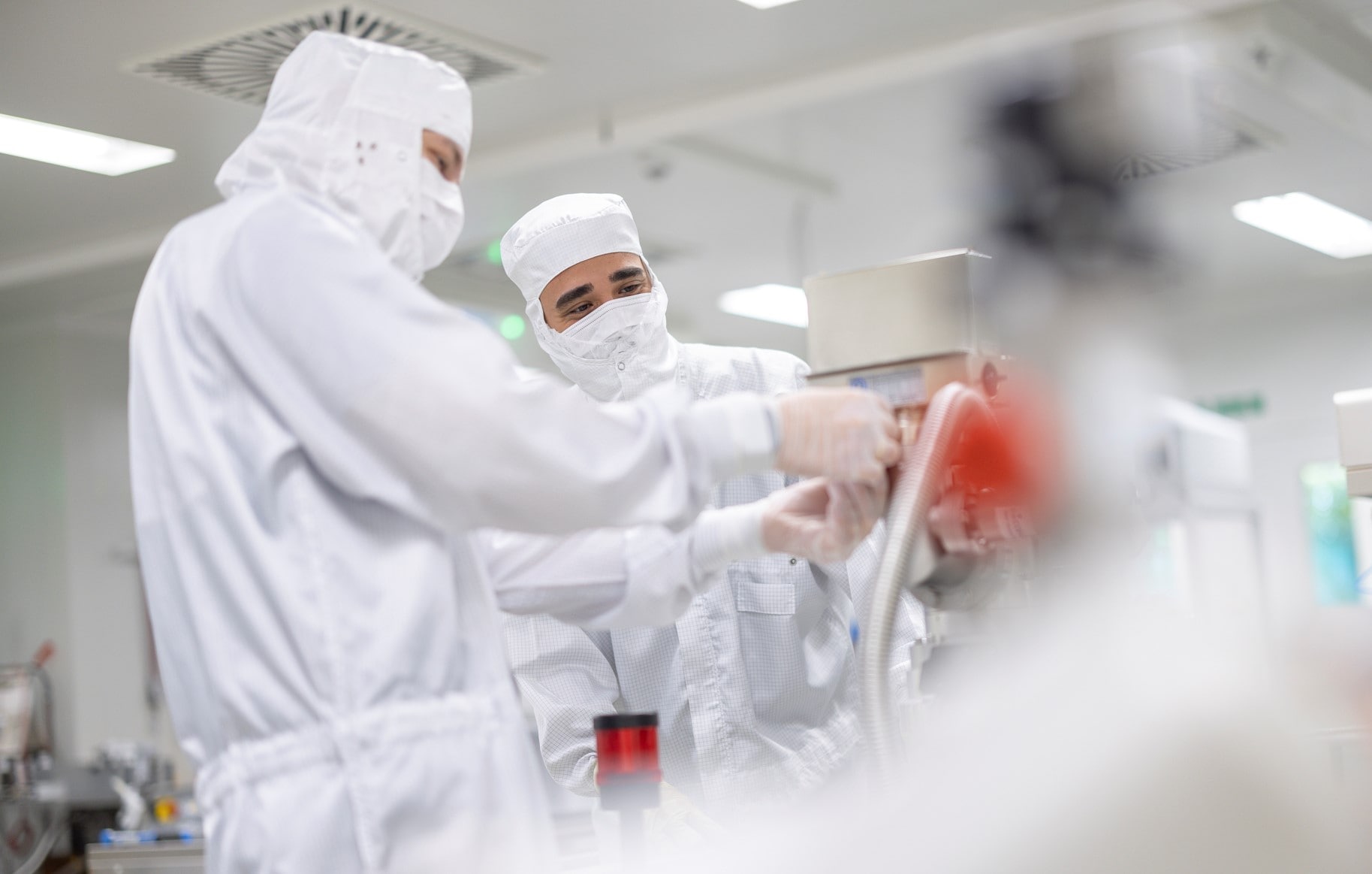 equipment in cleanroom