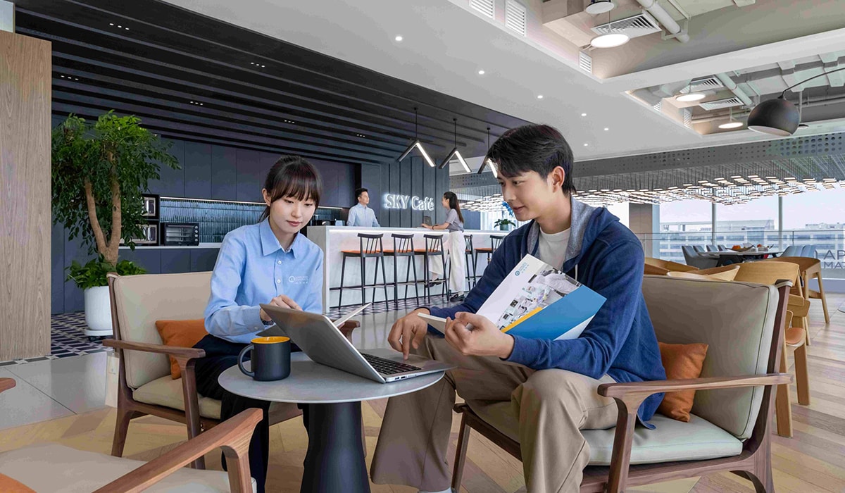 应用材料中国公司上海总部大楼内景