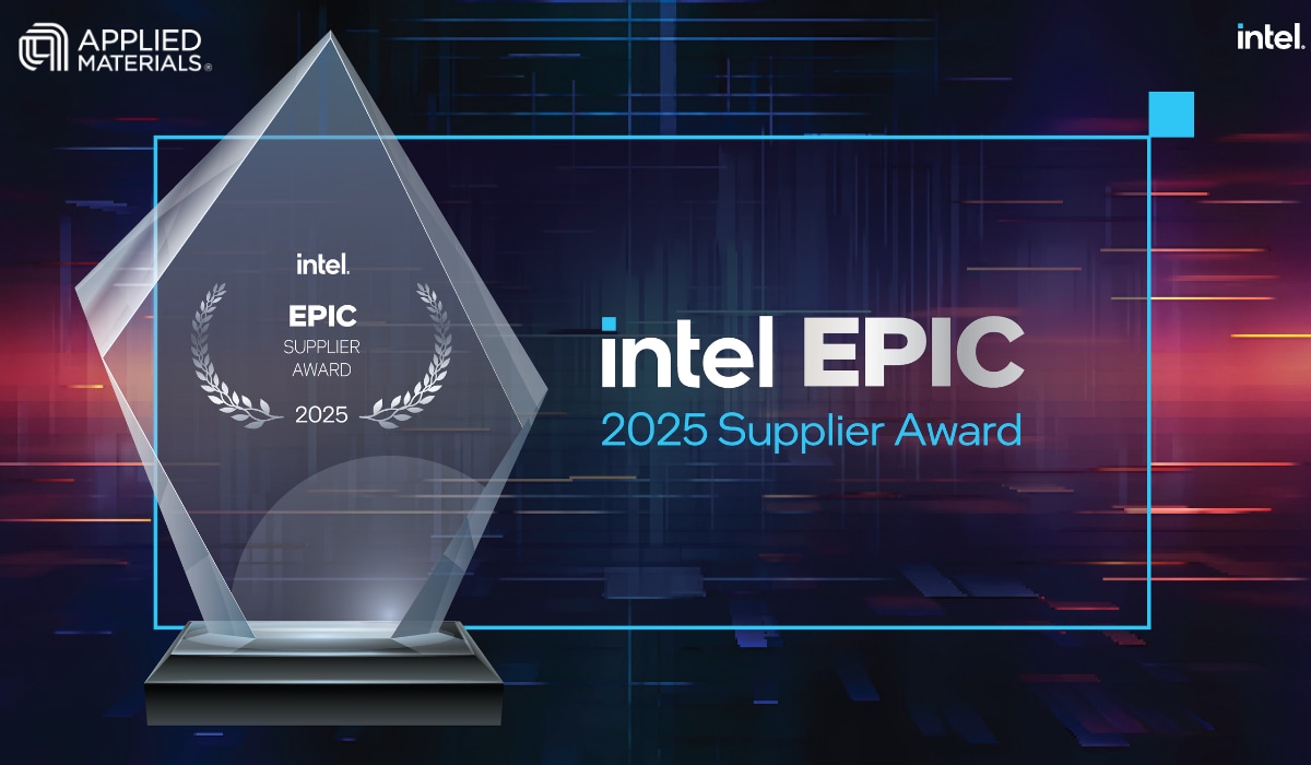 Applied Materials Earns Intel’s 2025 EPIC Supplier Award