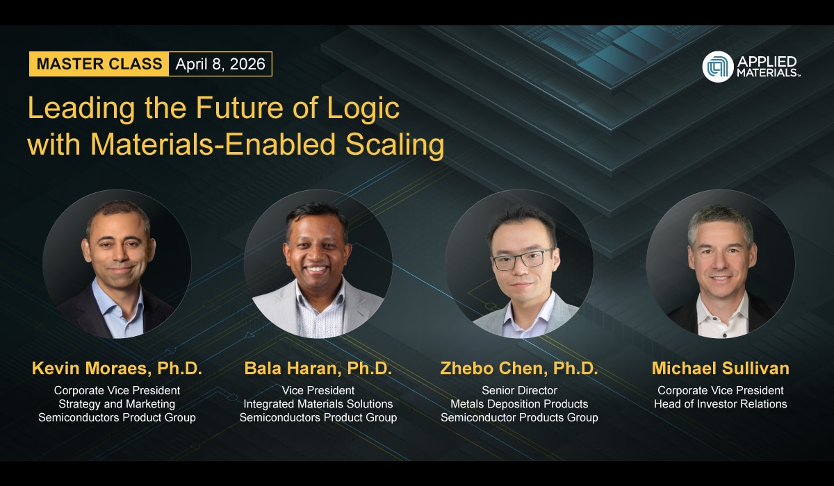 Applied Materials Convenes Industry Leaders on Advanced Patterning for the AI Era
