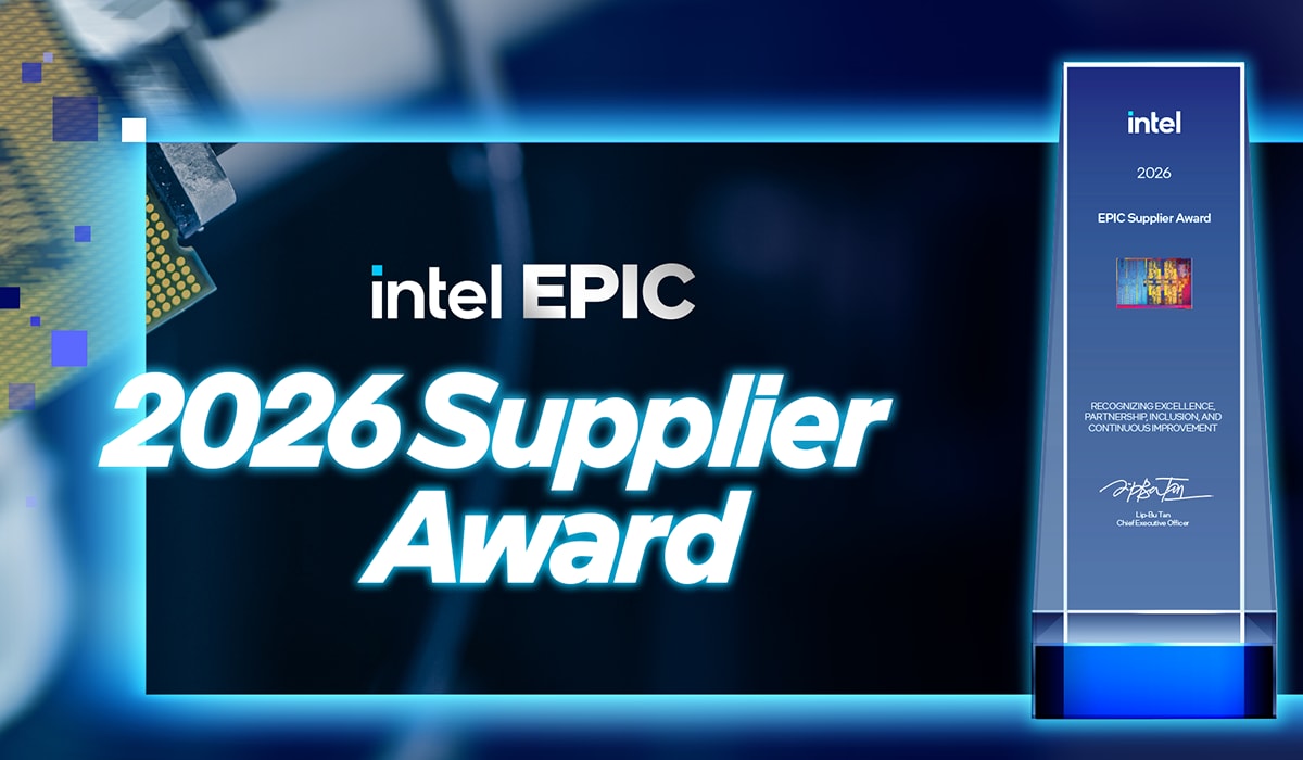 Applied Receives Intel EPIC Supplier Award