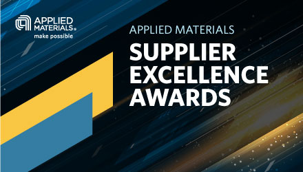 Applied Materials Awards Suppliers for Outstanding Performance