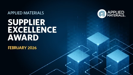 Applied Materials Awards Suppliers for Outstanding Performance